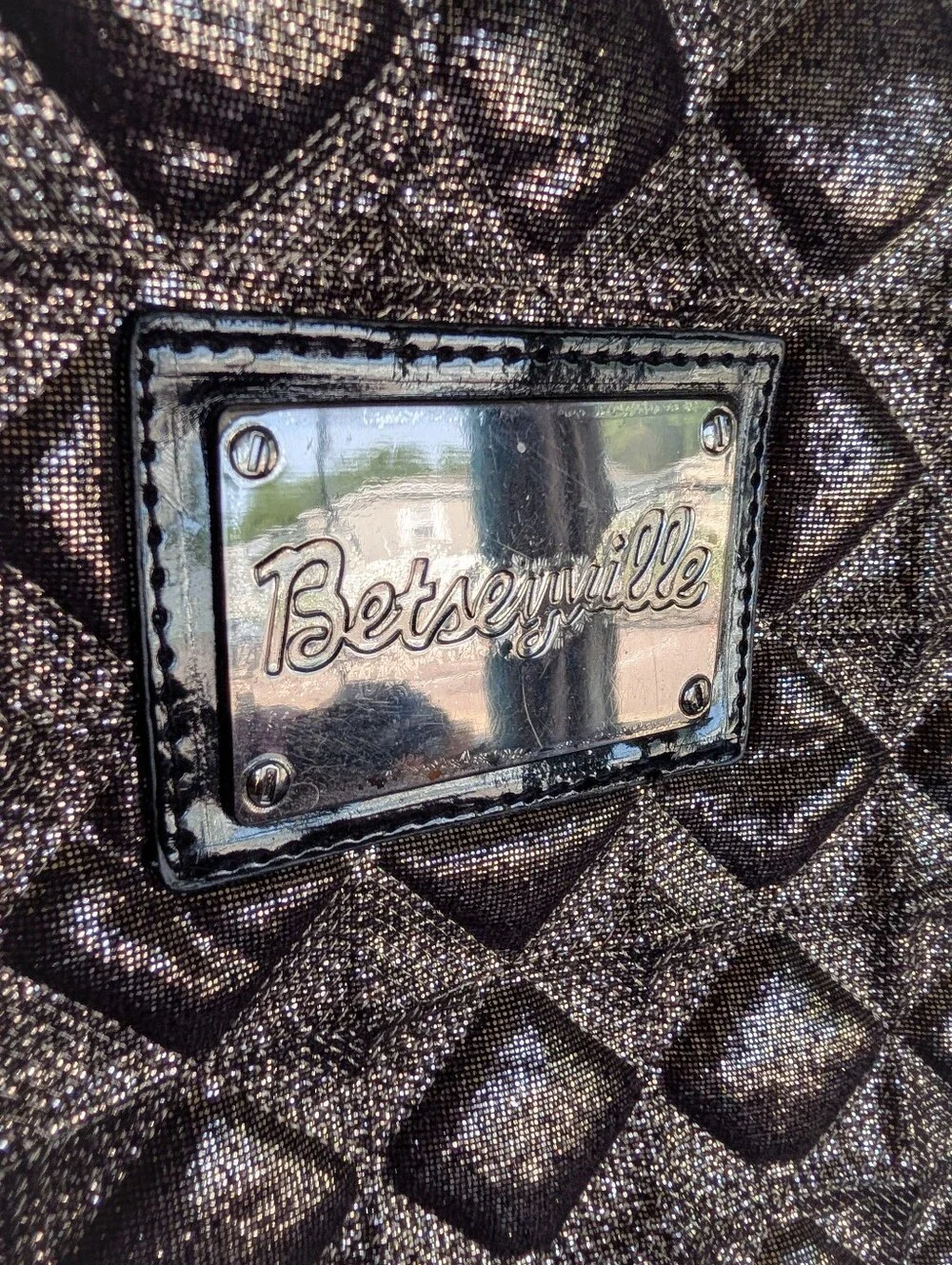 Betsey Johnson Betseyville Quilted Tote Bag